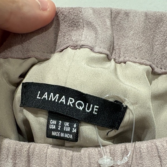 Lamarque Mauve Off-Shoulder Top - Picture 2 of 8